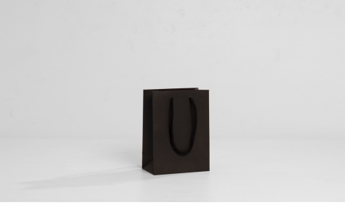 Black Kraft Paper Luxury Gift Bags - 150x80x200mm